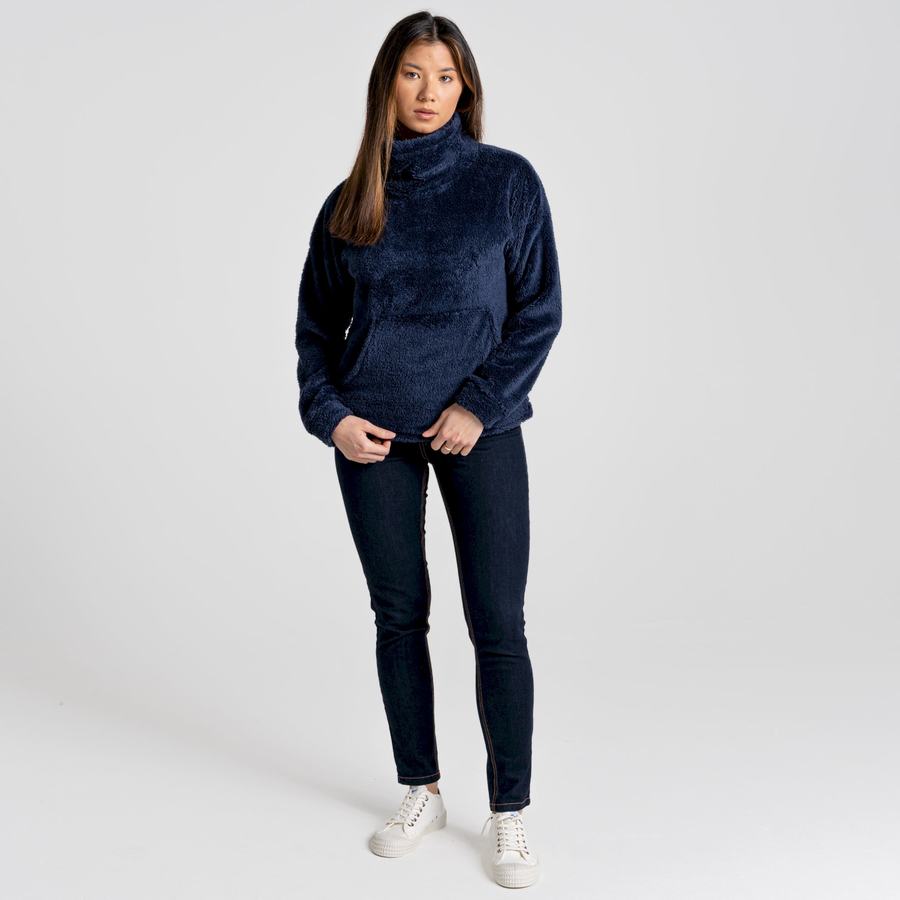 Sudaderas Craghoppers Inessa Overhead Mujer Azules Azul Marino | CQY47100OZ