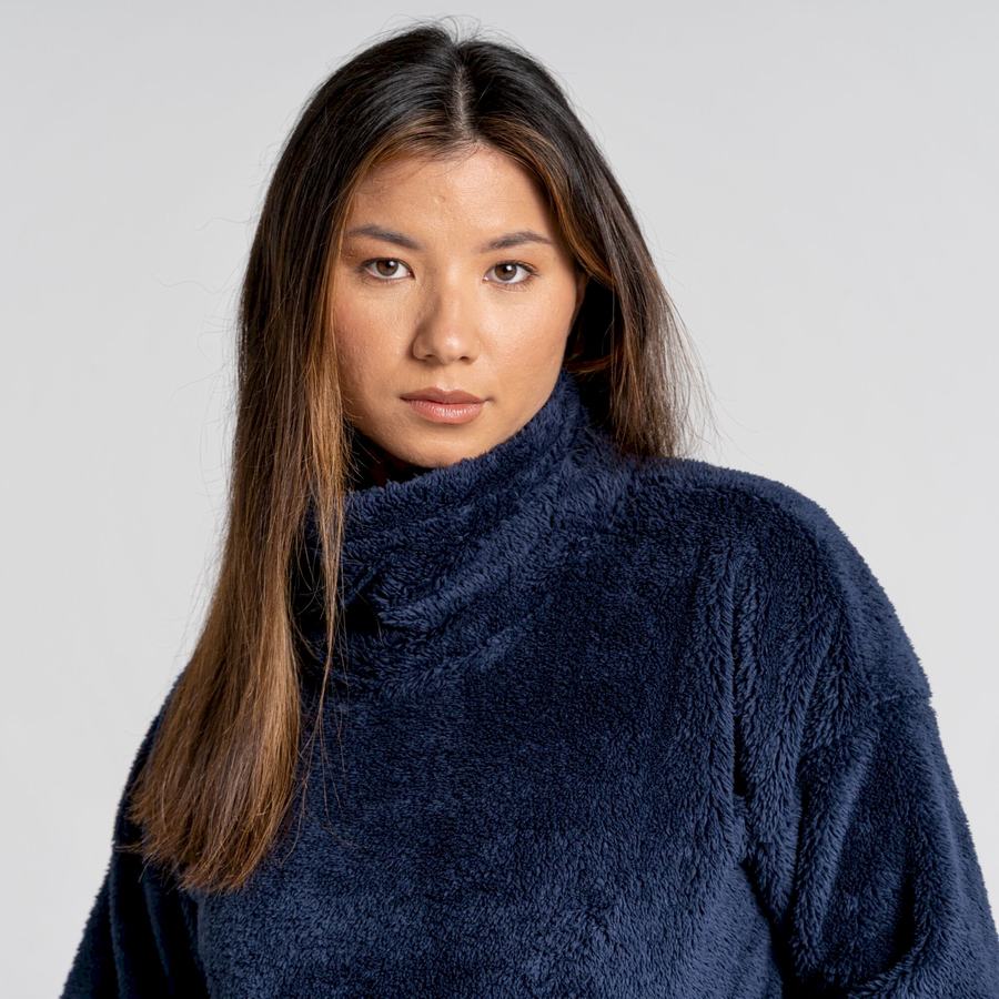 Sudaderas Craghoppers Inessa Overhead Mujer Azules Azul Marino | CQY47100OZ